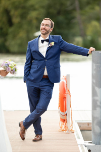 Hochzeit, Bräutigam Portrait